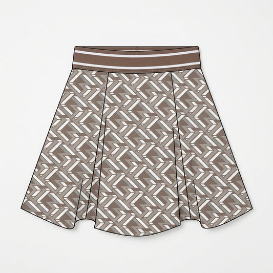 313 Phoenix Flare Skirt - Rye