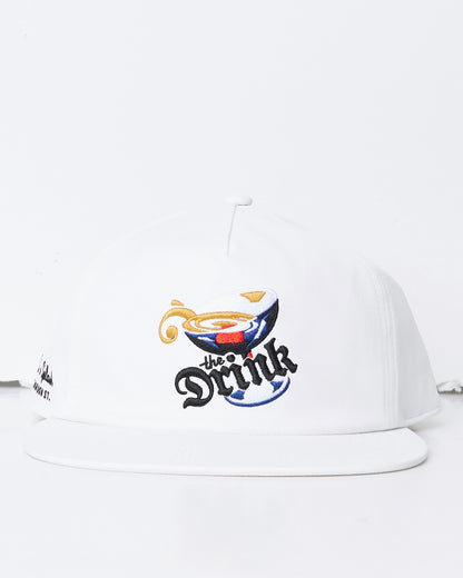 Bourbon Street Snapback - White