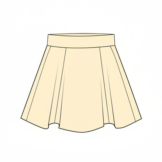 Phoenix Flare Skirt - Daisy