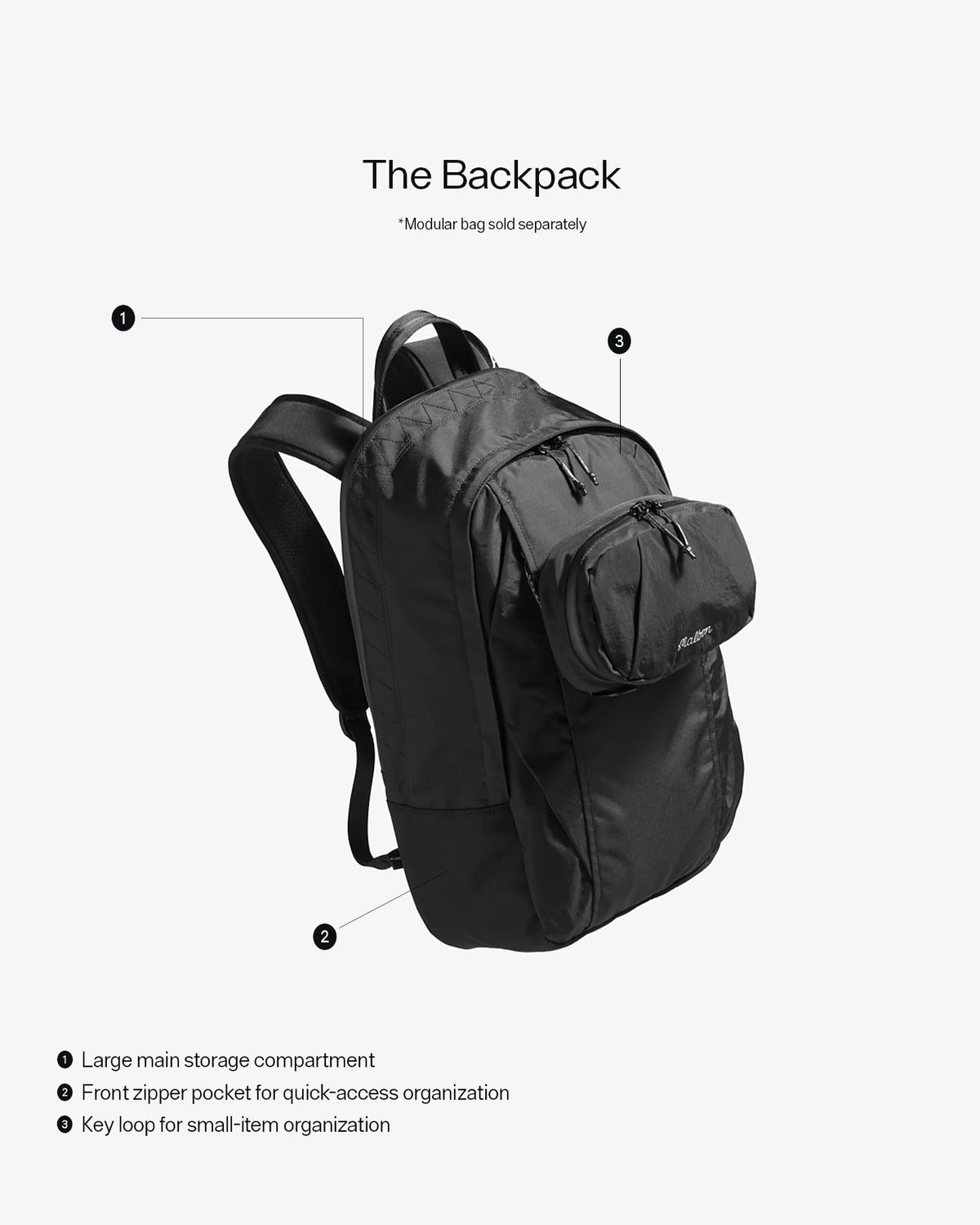 Foothill Backpack - Black