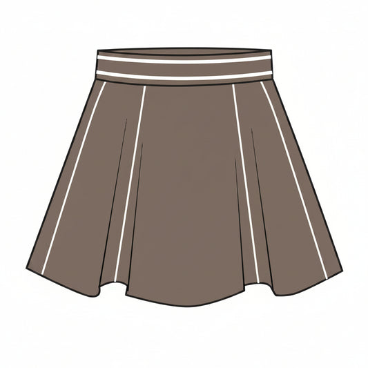 Phoenix Flare Skirt - Rye
