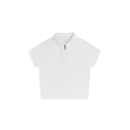 Halley Quarter Zip Polo - Arctic