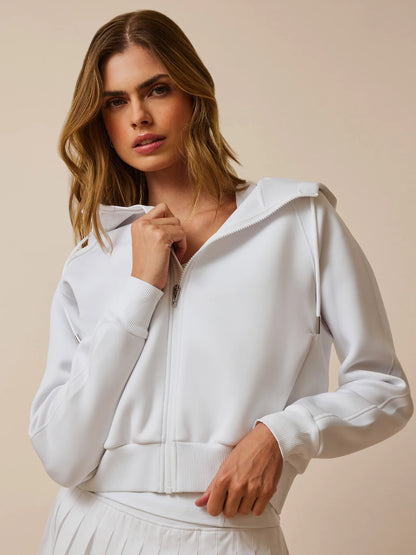 Kristina Full Zip Hoodie - Arctic