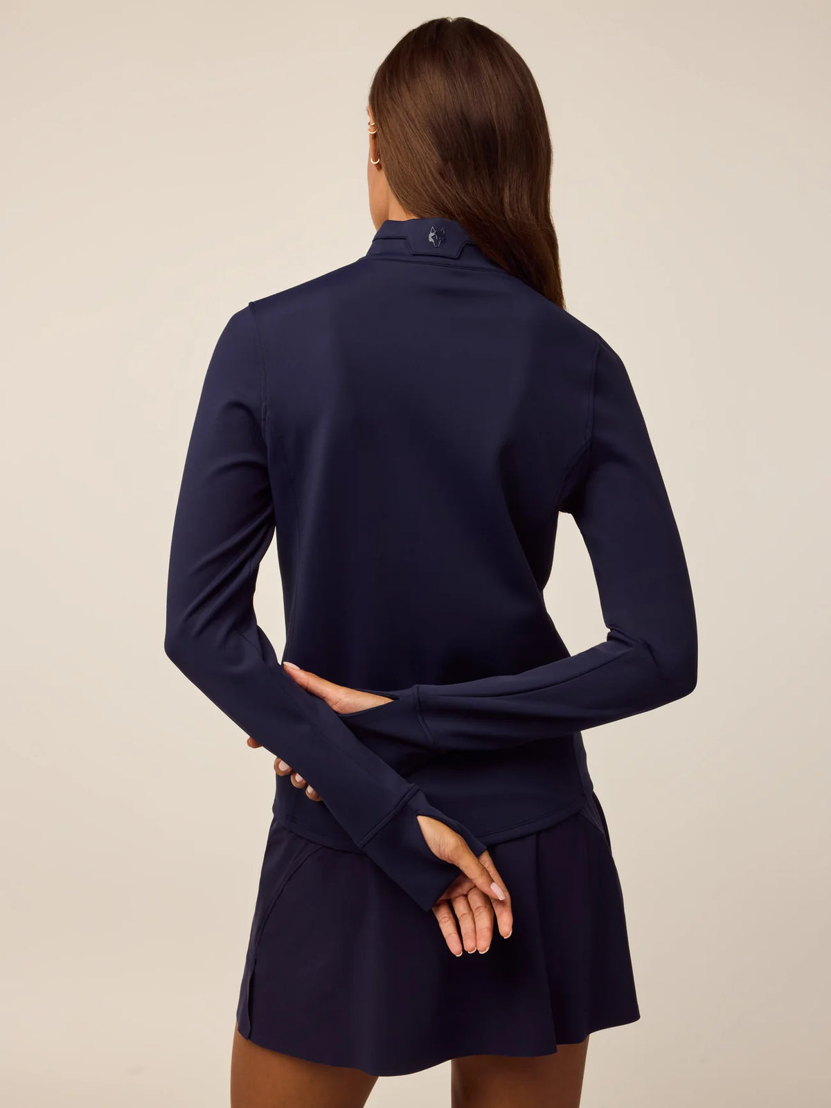Soleil Quarter Zip - Maltese Blue
