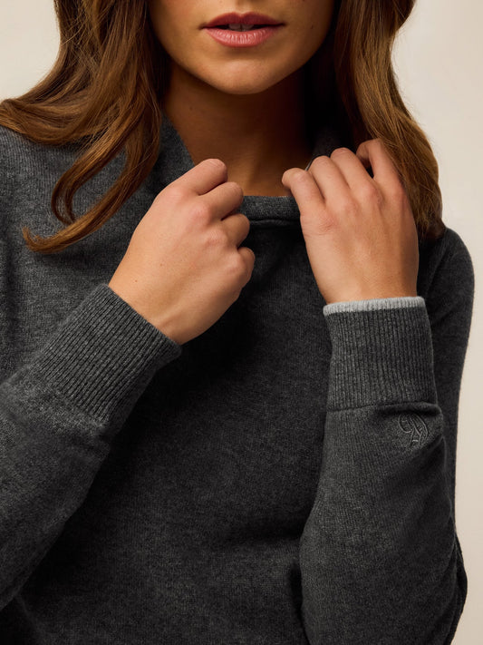 Classic Koko Hoodie - Smoke Heather