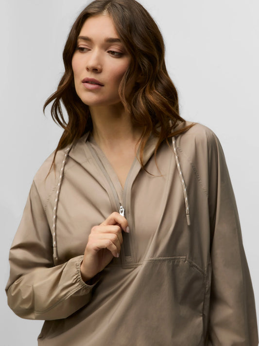 Wind Half Zip Jacket - Clay
