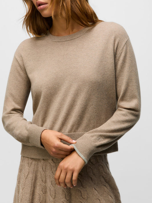 Koko Crew Sweater - Clay Heather