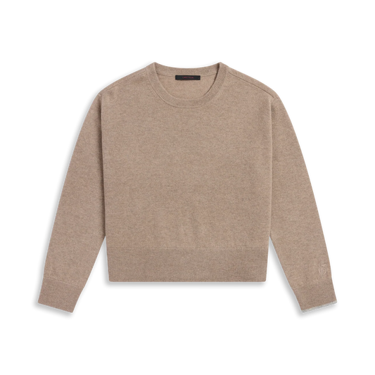 Koko Crew Sweater - Clay Heather