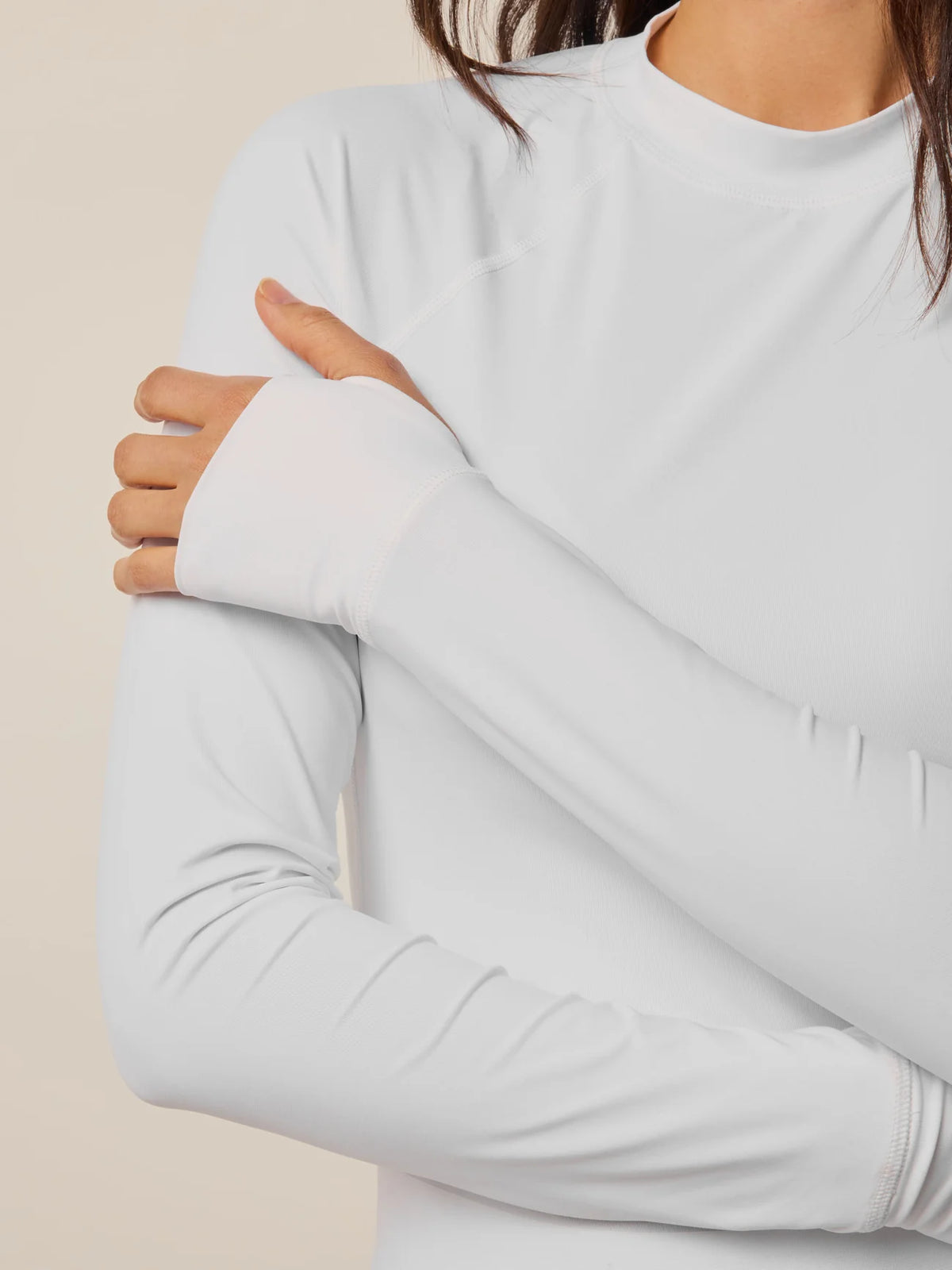 Halley Long Sleeve Top - Arctic