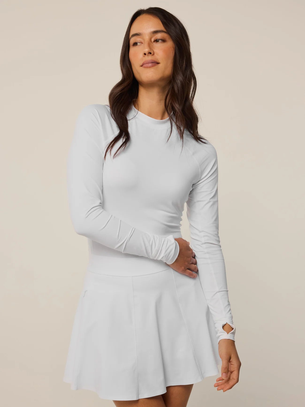 Halley Long Sleeve Top - Arctic