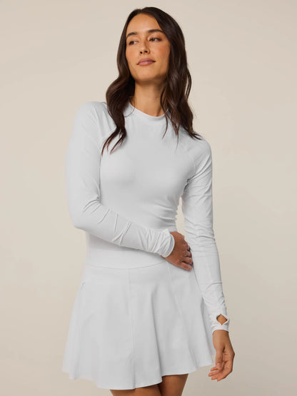 Halley Long Sleeve Top - Arctic