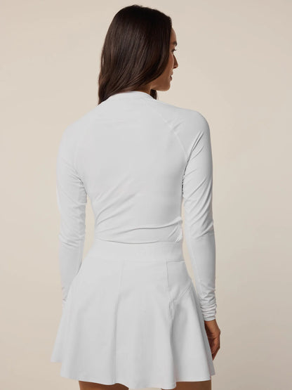 Halley Long Sleeve Top - Arctic