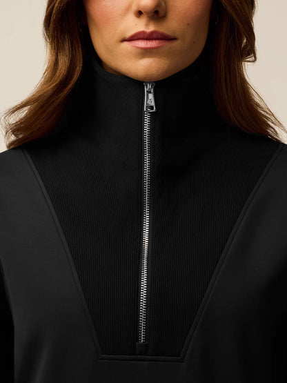 Soleil Half Zip Pullover - Shepherd