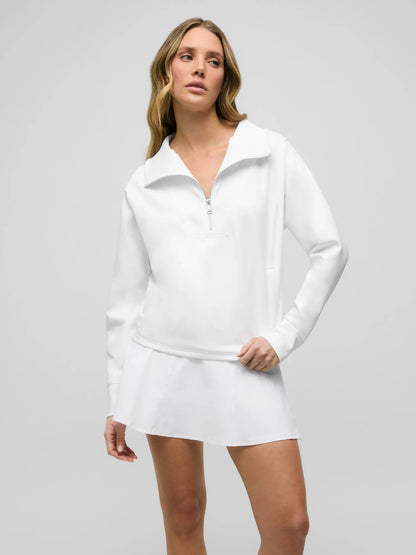Soleil Half Zip Pullover - Arctic