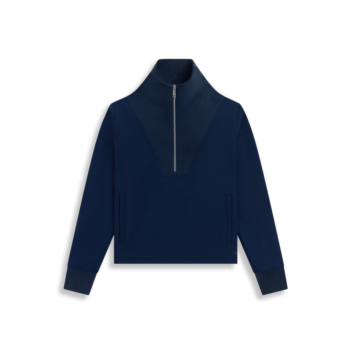 Soleil Half Zip Pullover - Maltese Blue