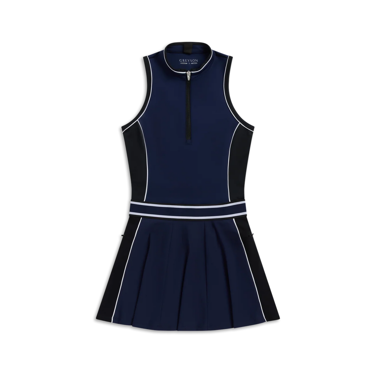 Phoenix Flare Dress - Maltese Blue / Ivy