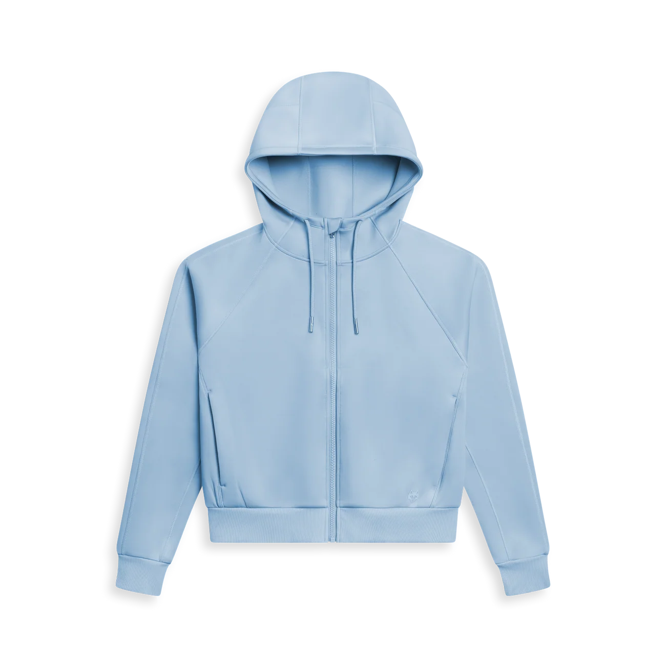 Kristina Full Zip Hoodie - Wolf Blue