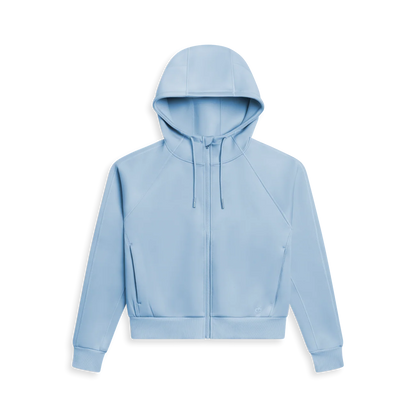 Kristina Full Zip Hoodie - Wolf Blue