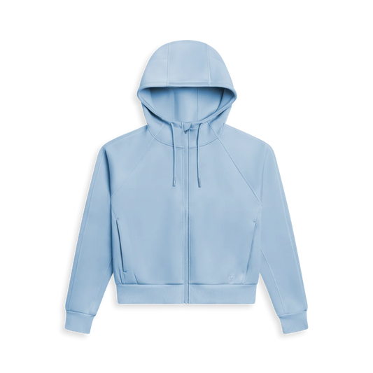 Kristina Full Zip Hoodie - Wolf Blue