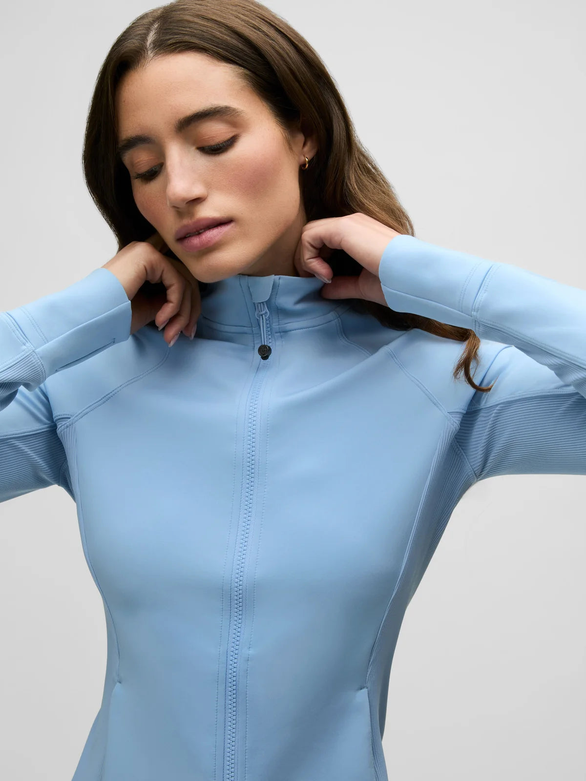 Soleil Full Zip - Wolf Blue