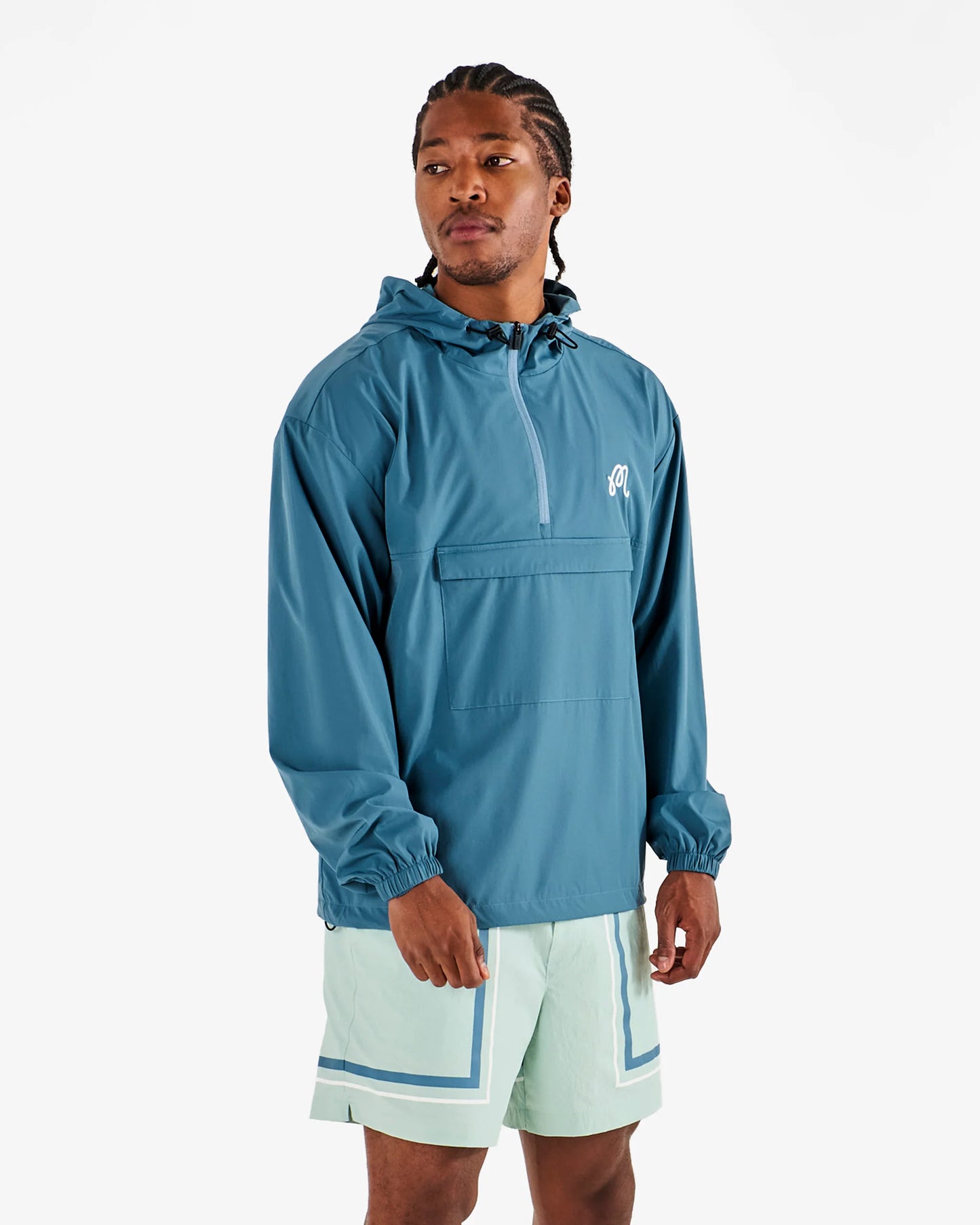 Bridge Anorak - Aegean Blue