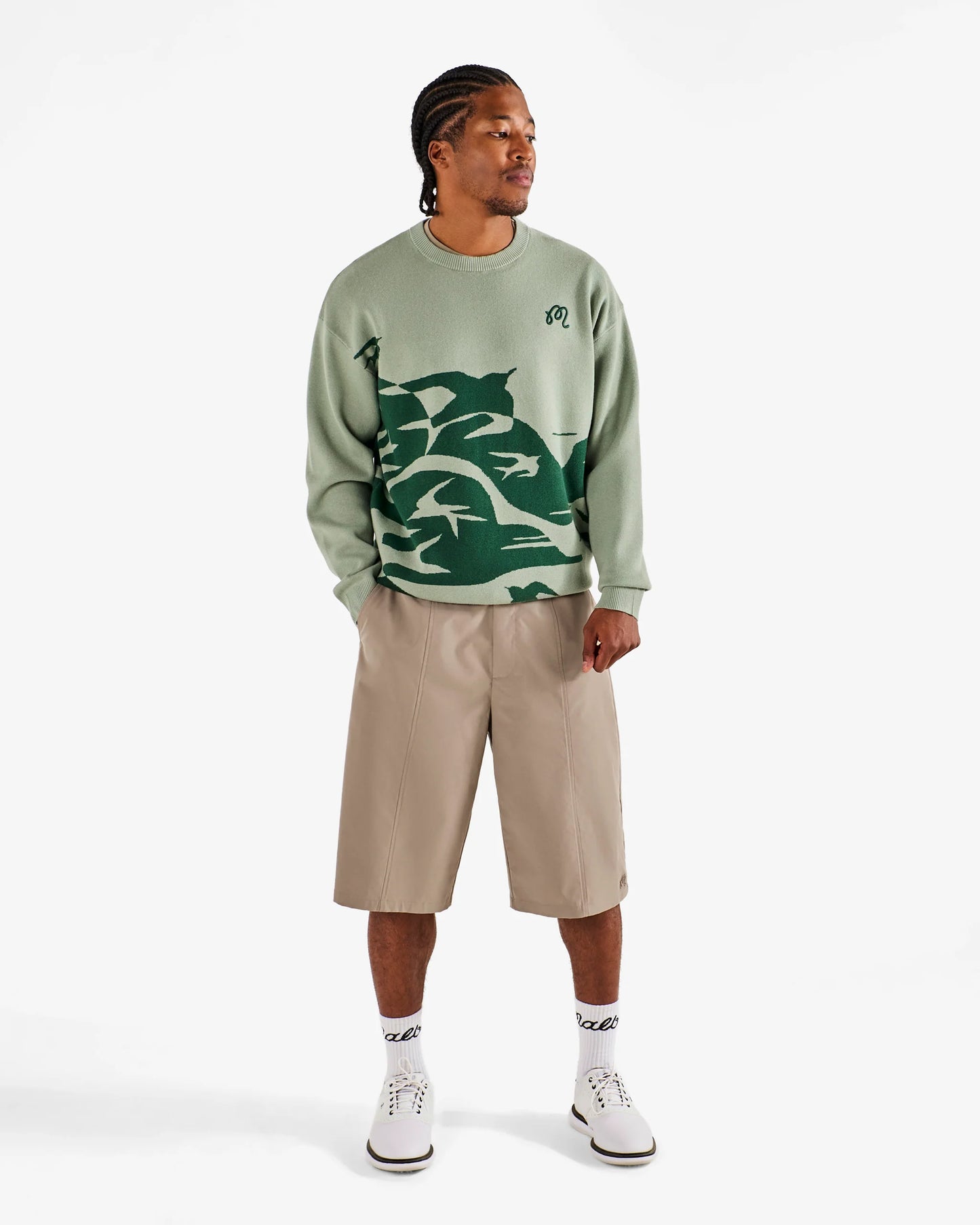 Mariel Sweater - Green Tint