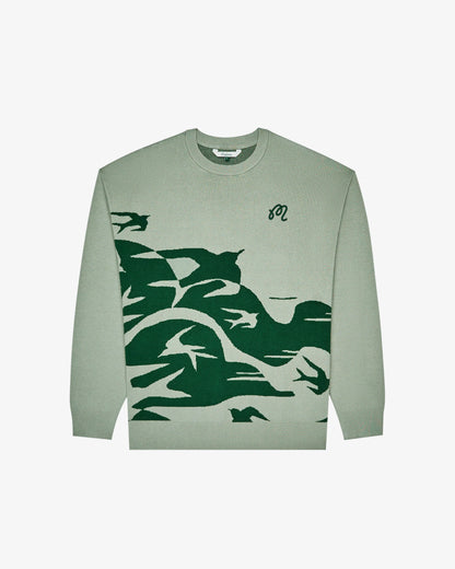 Mariel Sweater - Green Tint