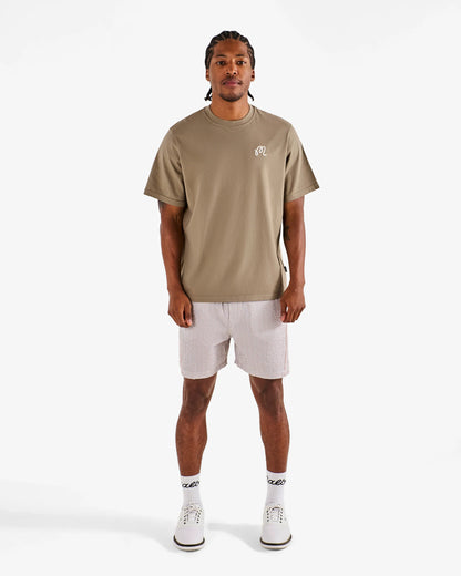 Bermuda Palms Tee - Taupe