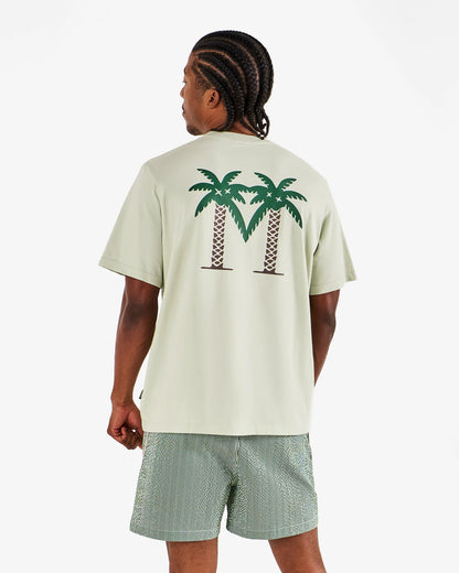 Bermuda Palms Tee - Green Tint