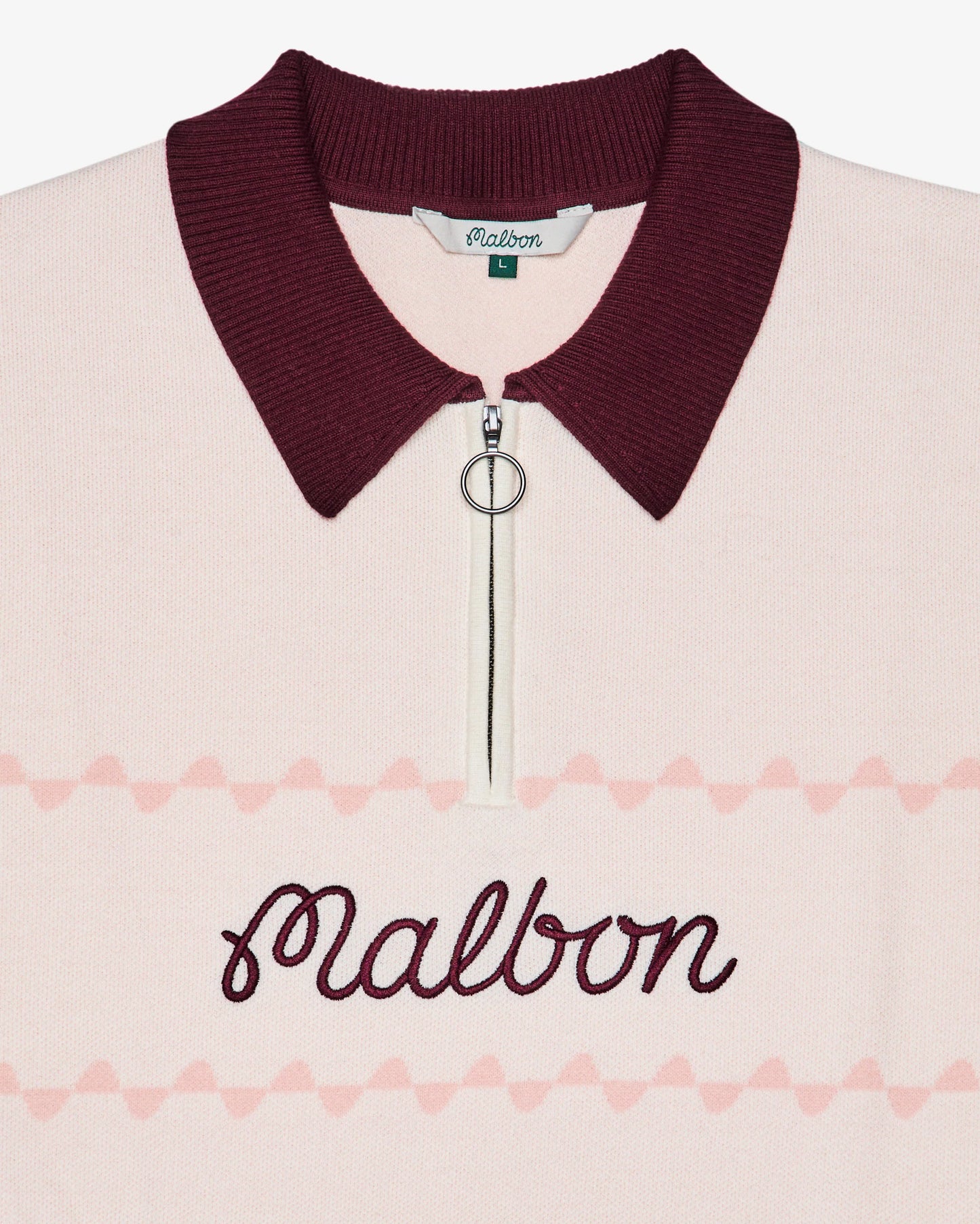 Benny Sweater Polo - Whisper White