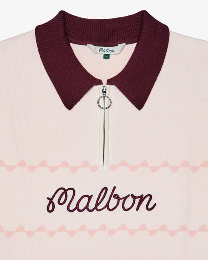 Benny Sweater Polo - Whisper White
