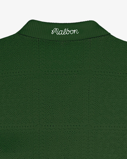 Resort Crochet Cardigan - Garden Green