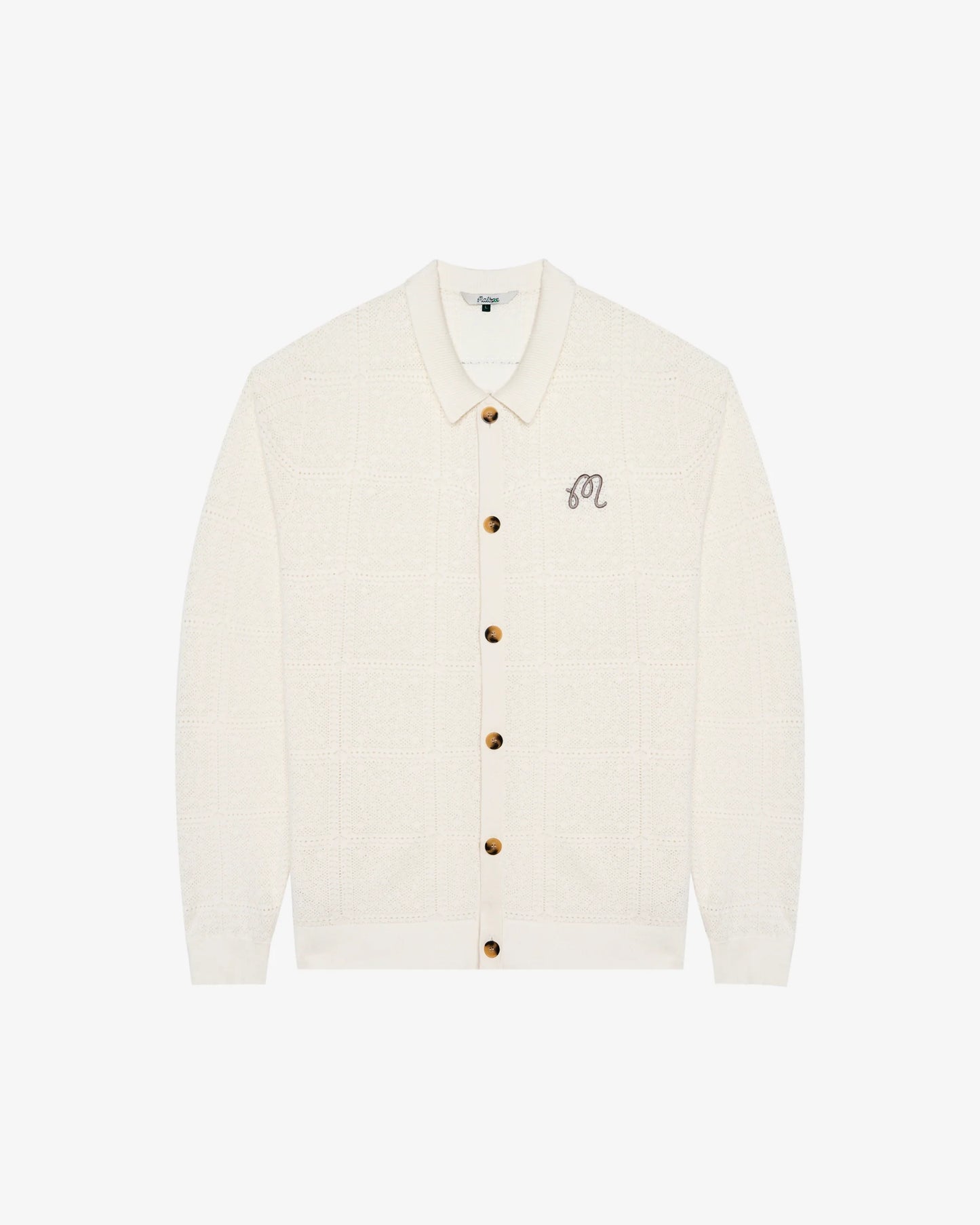 Resort Crochet Cardigan - Whisper White