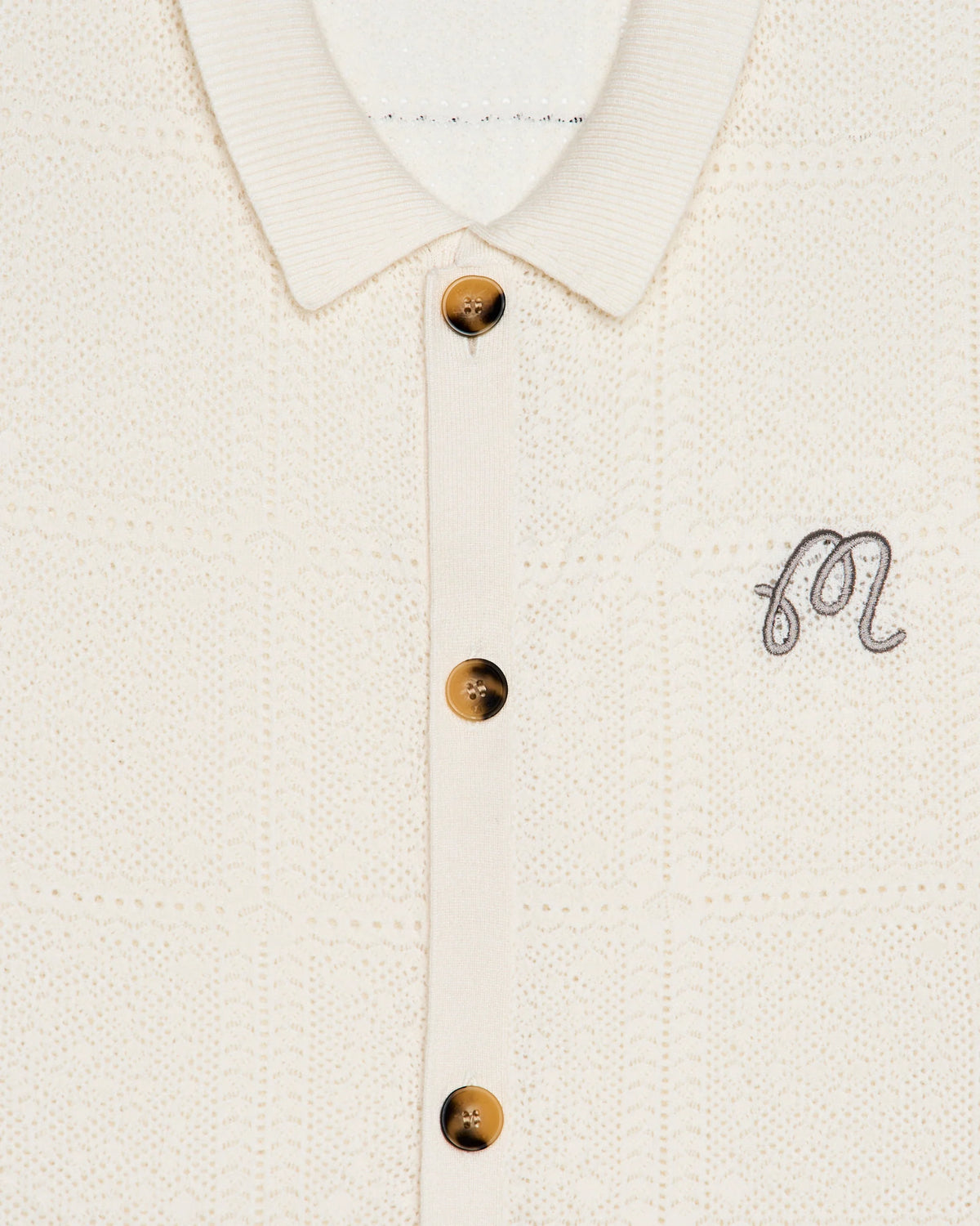 Resort Crochet Cardigan - Whisper White