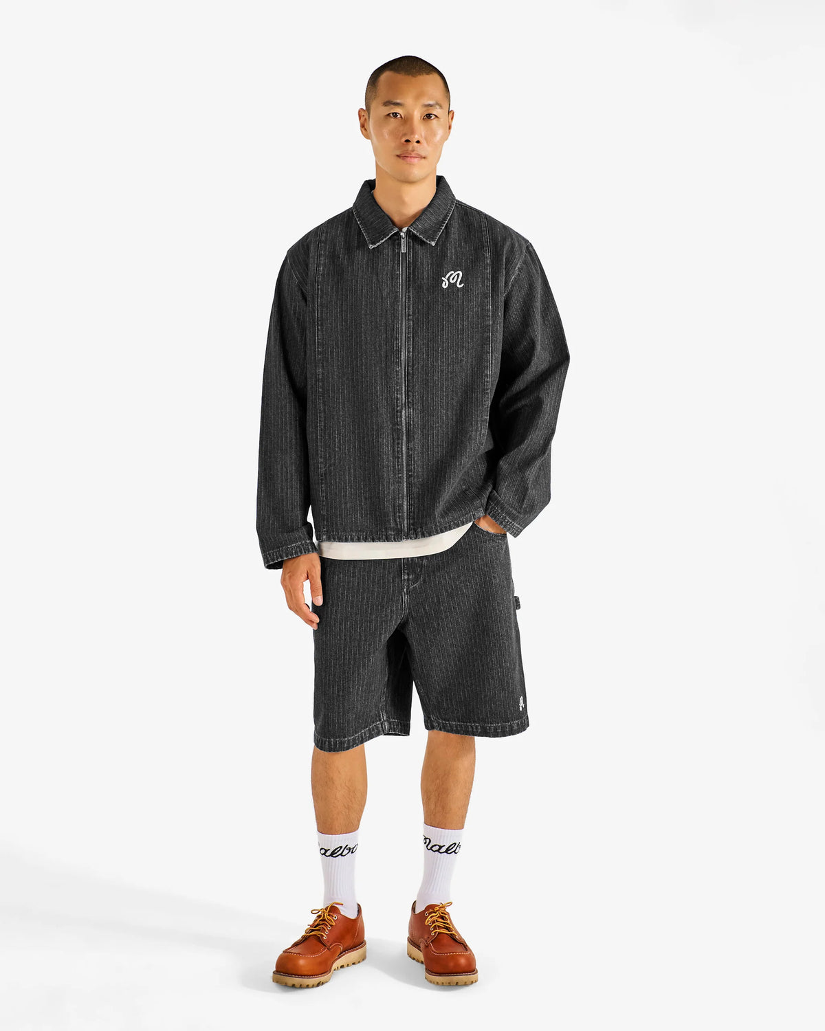 Foreman Jacket - Black Stone Washed Denim