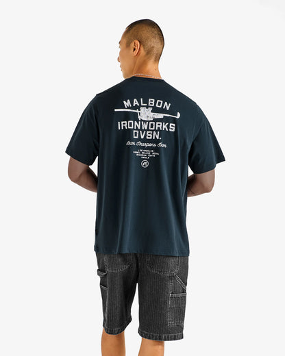 Foreman Short - Black Stone Washed Denim