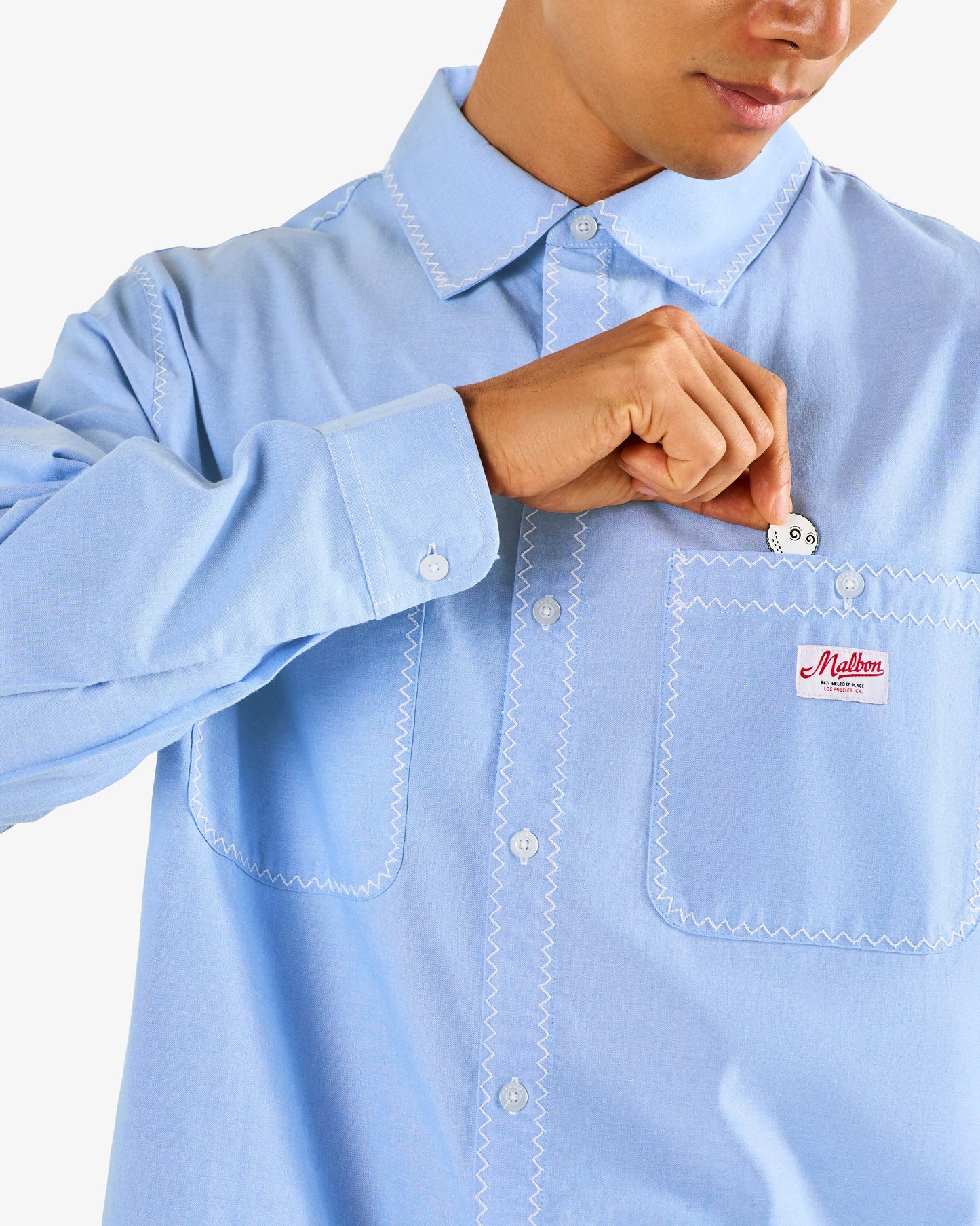 Benchmark Shirt - Blue Chambray