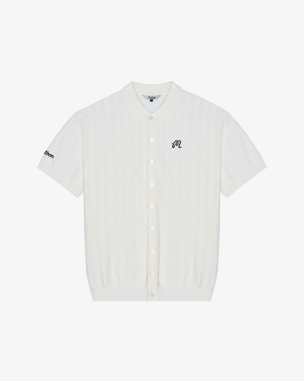 Crosscut Polo - Ivory