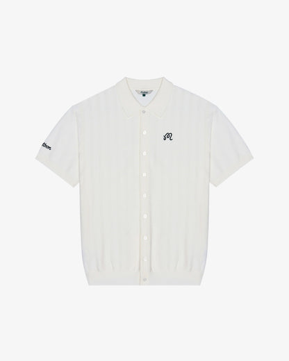 Crosscut Polo - Ivory