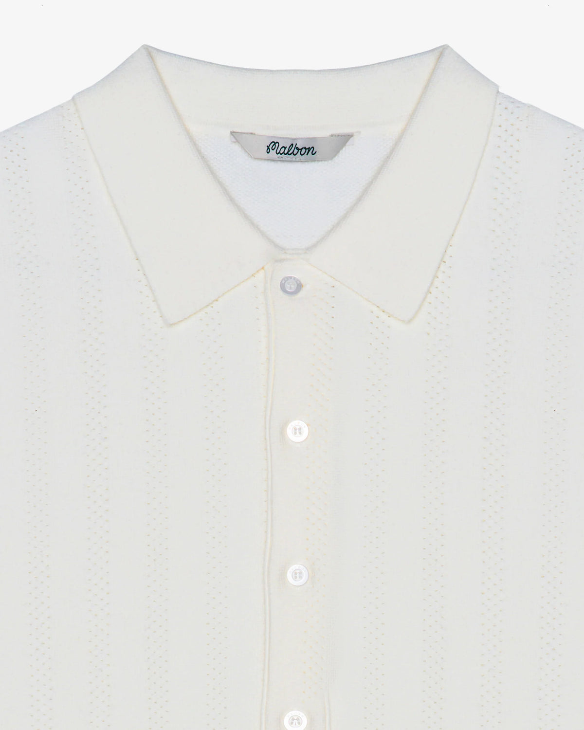Crosscut Polo - Ivory