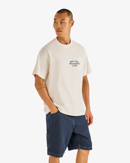 Vista Ironworks Tee - Ivory