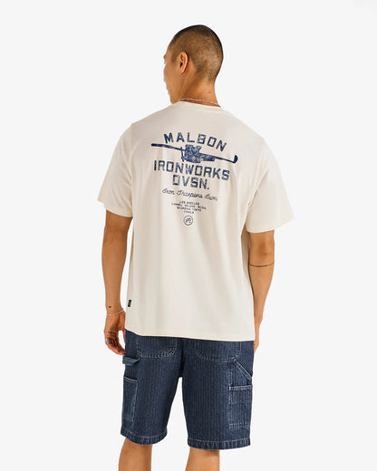 Vista Ironworks Tee - Ivory