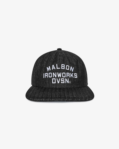 Foreman Snapback - Black Stone Washed Denim