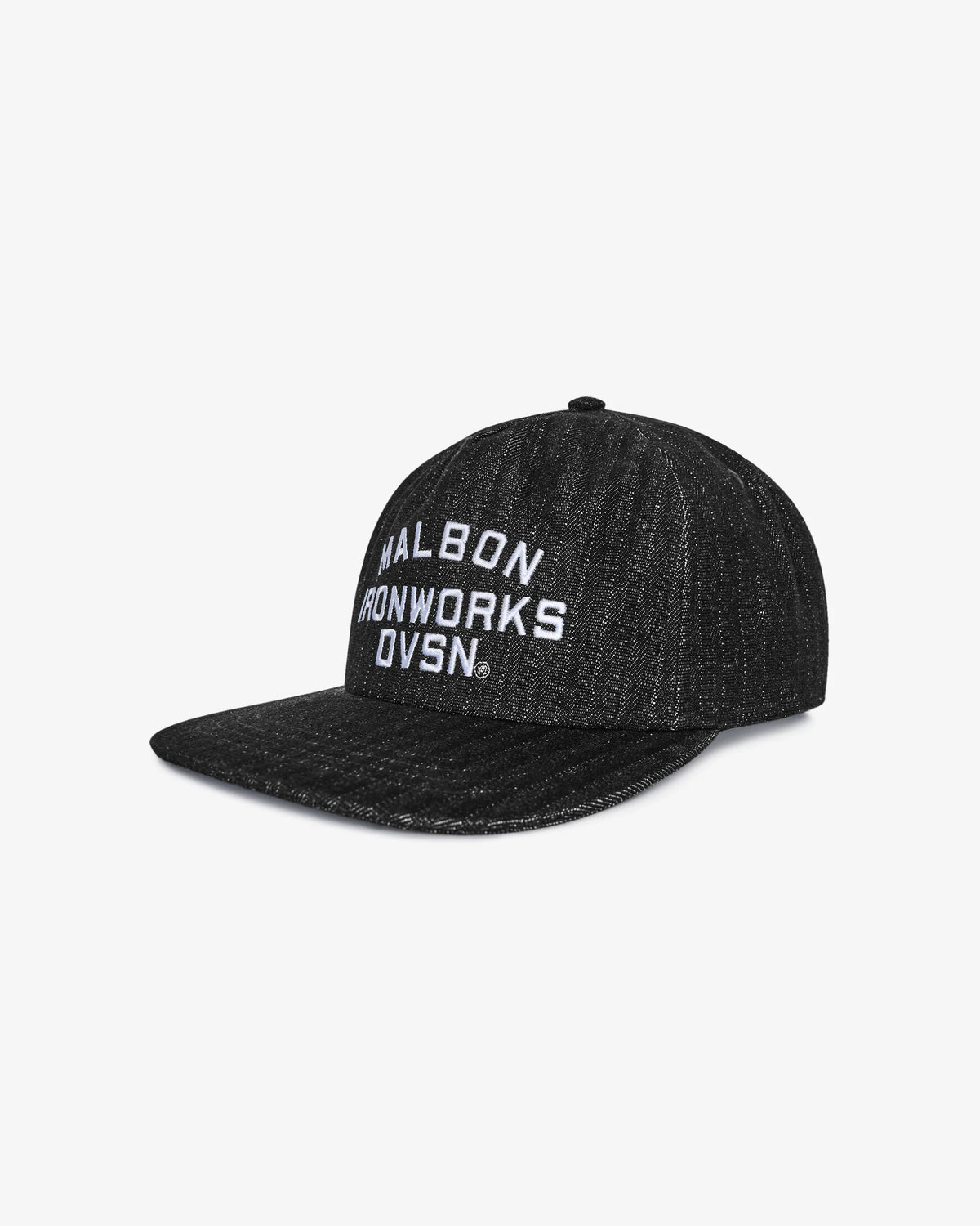Foreman Snapback - Black Stone Washed Denim