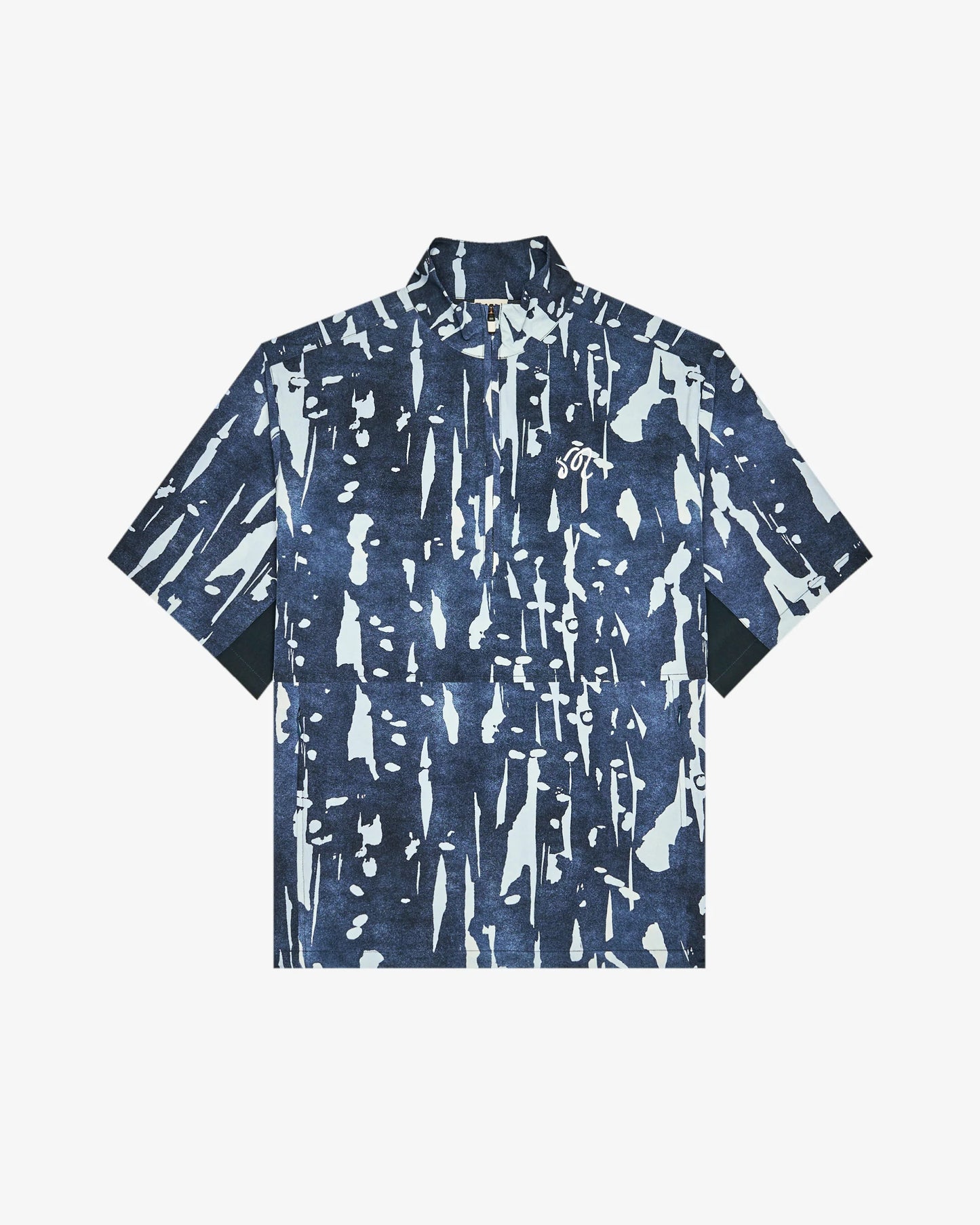Pine Inkwash Windshirt - Navy Inkwash