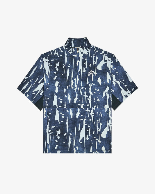 Pine Inkwash Windshirt - Navy Inkwash