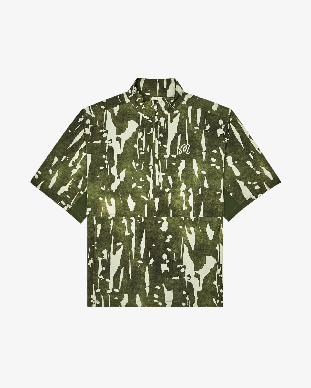 Pine Inkwash Windshirt - Olive Inkwash