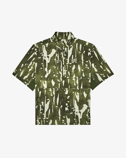 Pine Inkwash Windshirt - Olive Inkwash