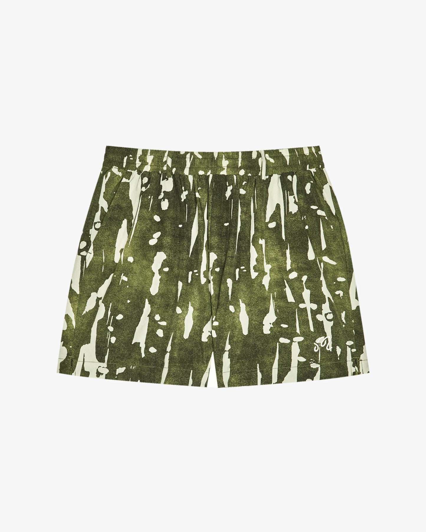 Scooter Inkwash Short - Olive Inkwash