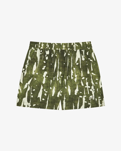 Scooter Inkwash Short - Olive Inkwash